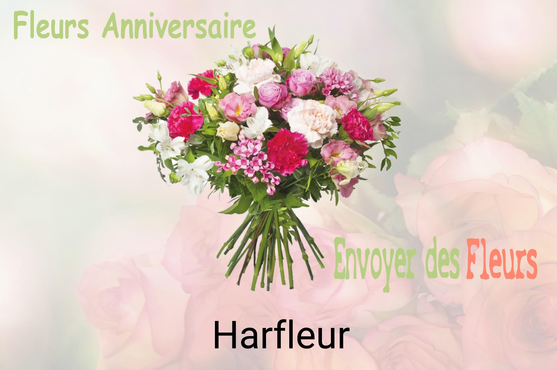 Bouquet de fleurs d’anniversaire livré à Harfleur
